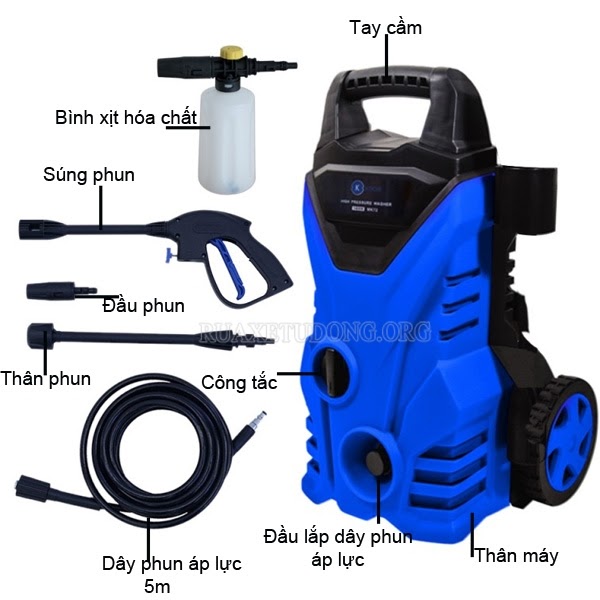 Model Kachi MK74 và bộ phụ kiện đi kèm full-bo-kachi-mk74