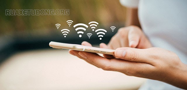 Kết nối wifi với điện thoại