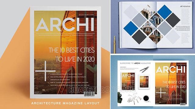Thiết kế tạp chí, báo - Magazine Design
