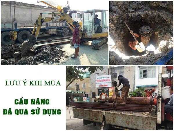 Những lưu ý khi mua cầu nâng 1 trụ cũ