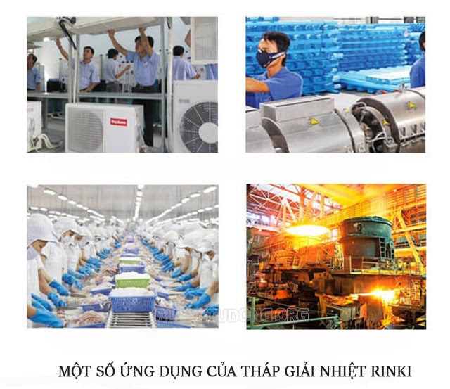 ứng dụng của tháp giải nhiệt 