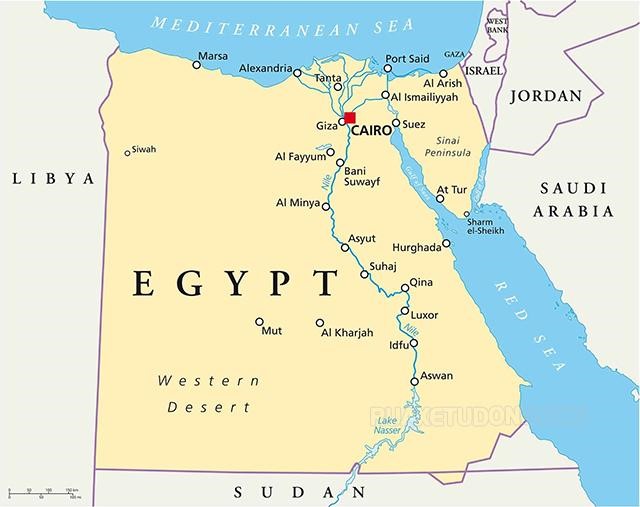 Ai Cập thuộc châu lục nào?