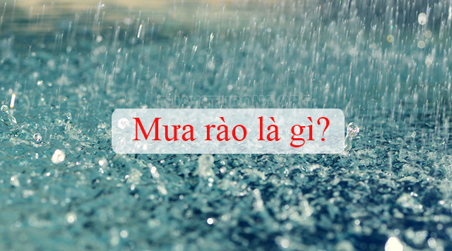 Mưa rào là gì? Mưa rào thường vào mùa nào, tháng mấy?