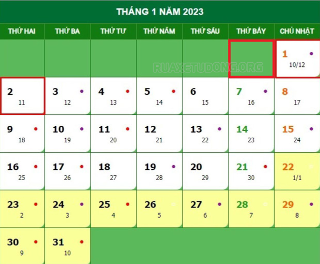 Tết dương lịch 2023 nghỉ mấy ngày?