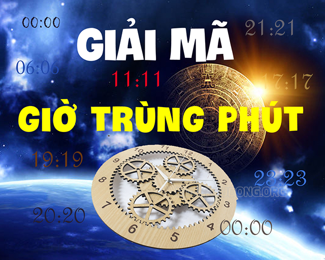 Giờ trùng phút có ý nghĩa gì?