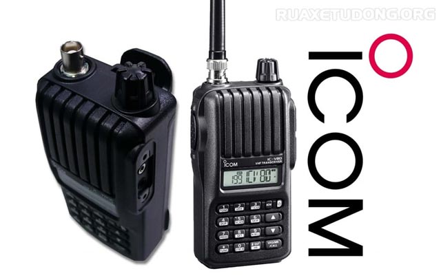 ICOM là thương hiệu đã quá nổi tiếng trên thị trường bộ đàm hiện nay