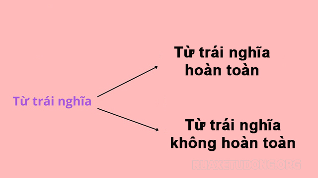 Các loại từ trái nghĩa