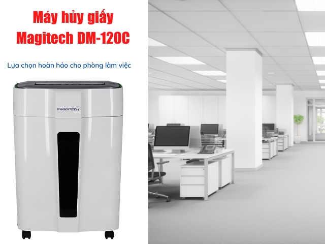 Máy hủy giấy Magitech DM-120C