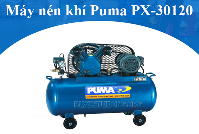 Máy nén khí Puma PX-30120 thiết kế nhỏ gọn