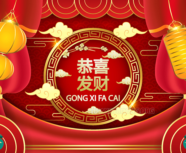 Gong xi fa cai là lời chúc mừng năm mới bằng tiếng Trung