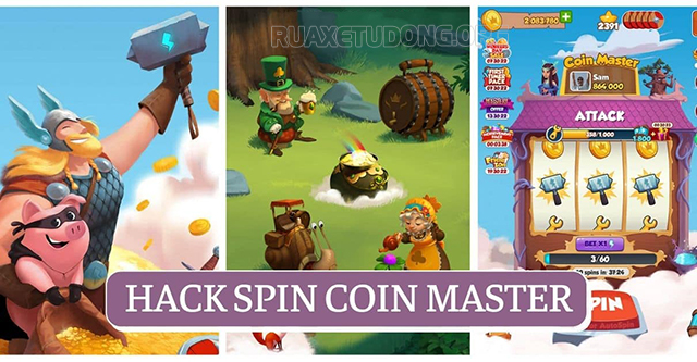 Hack spin Coin Master rất an toàn