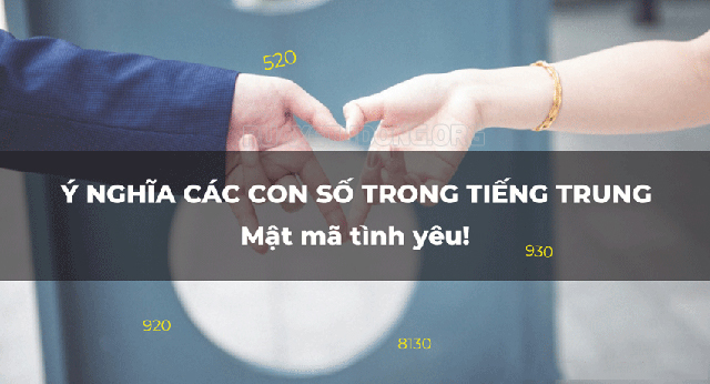 Giả mã ý nghĩa của các dãy số trong tình yêu