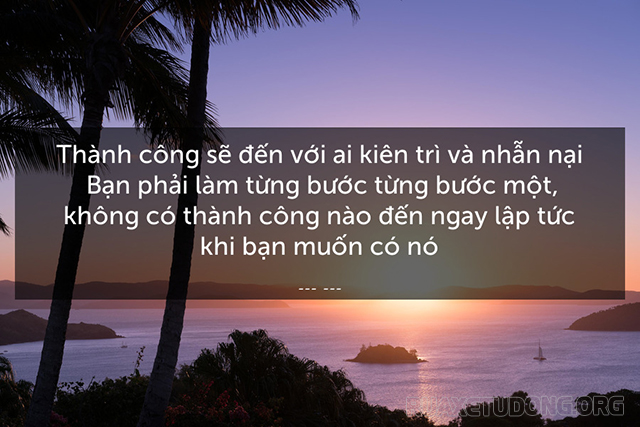 Kiên nhẫn giữ một vai trò quan trọng