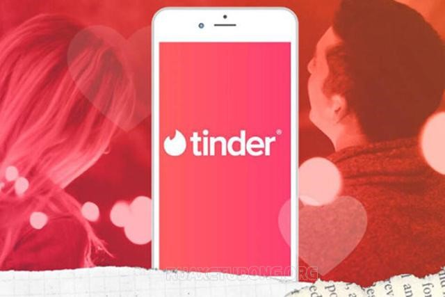 Ứng dụng Tinder có giao diện đẹp mắt